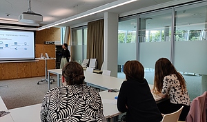 Präsentation mit Publikum
