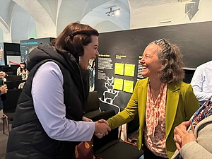 LAbg Bettina Brandauer und Andrea Dillinger | Foto: LVSMS